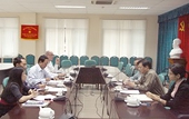 Doanh nghiệp nhỏ và vừa của Lào tìm hiểu công tác xúc tiến thương mại của Việt Nam 