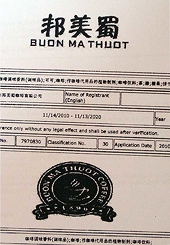 Chỉ dẫn địa lý Cà phê Buôn Ma Thuột bị DN Trung Quốc đăng ký bảo hộ