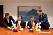 Việt Nam và Macedonia ký các hiệp định thúc đẩy thương mại