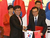 Trung Quốc và Hàn Quốc đã cơ bản hoàn tất đàm phán về FTA