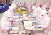 Xuất khẩu tôm sắp đổi chiều