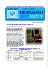 Bản tin Các vụ kiện Thương mại Quốc tế số 26, tháng 8 năm 2010