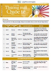 Bản tin Các vụ kiện Thương mại Quốc tế số 62, tháng 8/2013