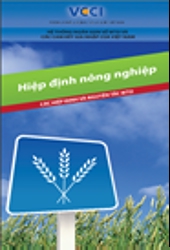 Hiệp định nông nghiệp.