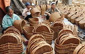 Hàng mây, tre Việt Nam xuất khẩu bị Trung Quốc cạnh tranh