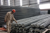 Xuất khẩu thép tăng trên 150%