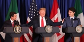 Mỹ, Mexico và Canada chính thức ký kết USMCA