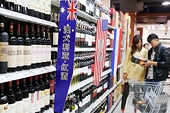 Trung Quốc áp thuế chống bán phá giá đối với rượu vang của Australia
