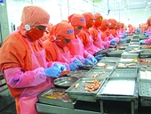 Thủy sản đi Mỹ, EU, Nga tăng cao, sụt giảm tại Trung Quốc