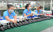 Ảnh hưởng bởi đợt dịch thứ tư, xuất khẩu da giày chịu ảnh hưởng nặng nề
