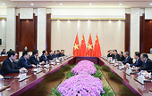 Trung Quốc sẽ tiếp tục mở cửa thị trường cho hàng hóa Việt Nam, cùng nhau xây dựng chuỗi cung ứng, chuỗi sản xuất ổn định