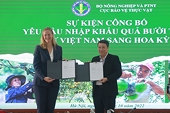 Thúc đẩy đưa sản phẩm nông nghiệp Hoa Kỳ vào thị trường Việt Nam