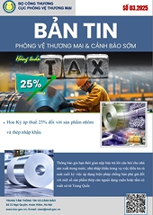 Bản tin điện tử Phòng vệ thương mại số 03.2025