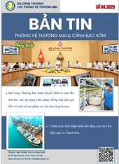 Bản tin điện tử Phòng vệ thương mại số 04.2025